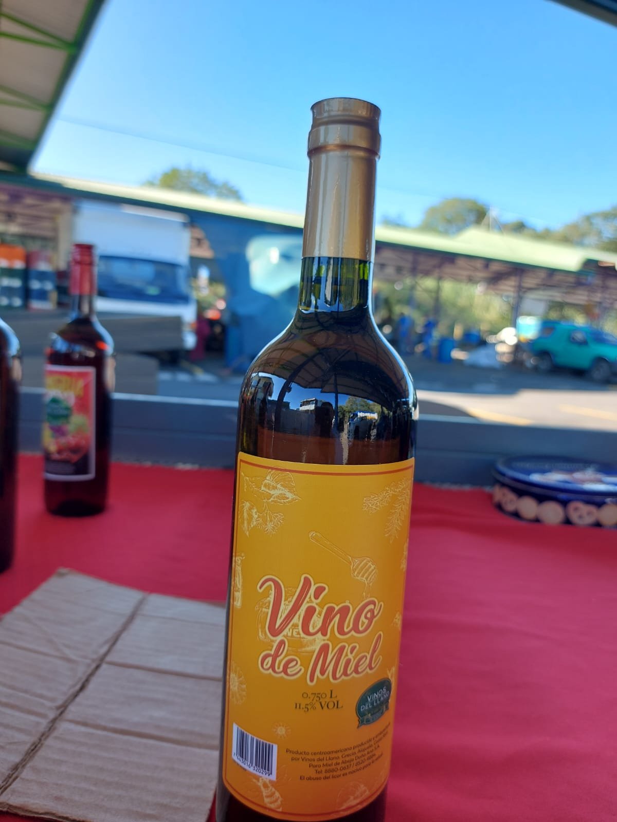 Vino de Miel Artesanal Vinos del Llano